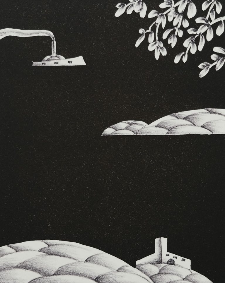 風もないのに雲は、#2